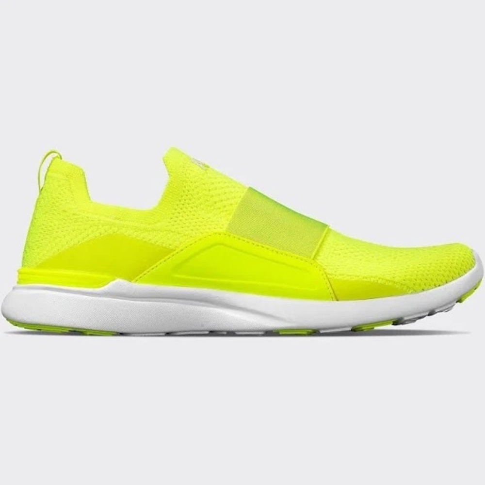 NWT APL TechLoom Bliss Energy White Slip On Athletic Running Sneakers Mens 11.5